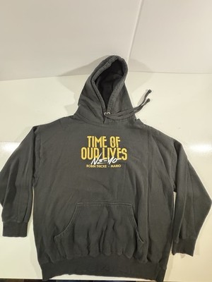 Robin Thicke Mario Time Of Our Lives Tour Hoodie 2023 2XL Black Pink