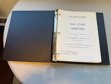 Infrared Spectra Plasticizers and Additives C...