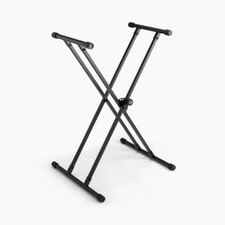 On-Stage KS8191XX Double-X Bullet Nose Keyboard Stand with Lok-Tight