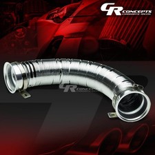 3flexibleextendableadjustable Short Ramcold Air Intake Pipe Hose Tube Chrome