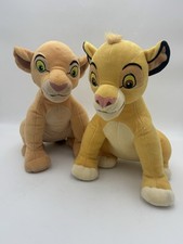 Disney Store 2010 The Lion King 16  Simba and Nala Plush Stuffed Animal Toys