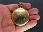 1905 Elgin 302 Pocket Watch, 15j 12s, 25-year Gold Filled Hunting, Runs-ish — photo 1