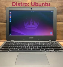 Acer Chromebook Ubuntu Linux | 4GB RAM 16GB SSD | No ChromeOS Limit | Fully Test