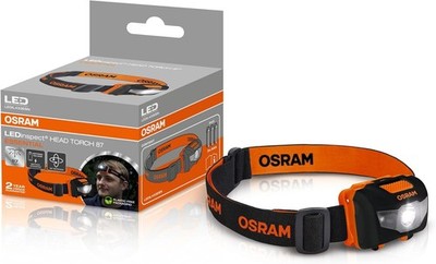 Osram Head Torch 87 Essential Stirnlampe 87lm 4 Leuchtmodi Kopfband LED