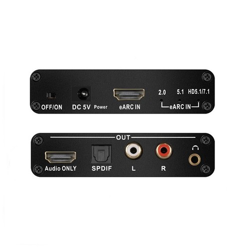 EARC Audio Converter 192Khz Extractor EARC to Audio Extractor Adapter for2933 - Bild 3 von 8