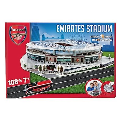 ARSENAL F.C. - EMIRATES STADIUM 3D STADIUM - Jigsaw Puzzle - F59z