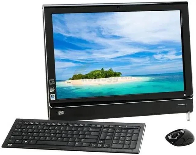 PC HP IQ504 TouchSmart - 2,0 GHz Core 2 Duo, 4 GB RAM, 320 GB HDD, Vista Foto 2 de 4