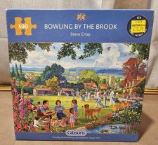 Gibsons Bowling By The Brook 500 Piece Jigsaw - COMPLETE