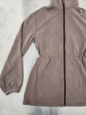 Lululemon Softstreme Cinch Waist Full Zip Jacket Espresso LW3IV5S