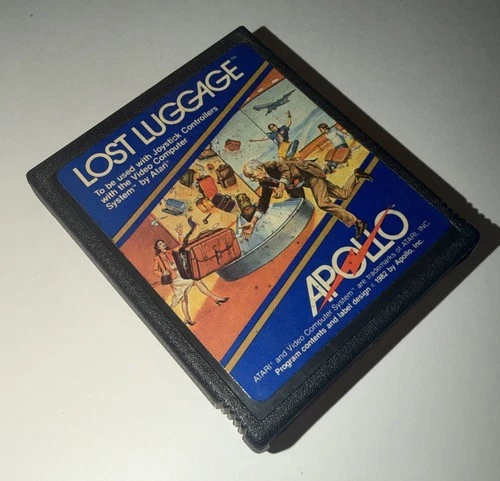 Lost Luggage (Atari 2600, 1982) Cleaned & Tested