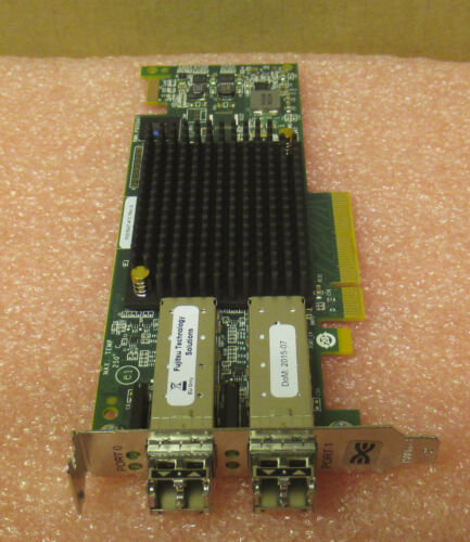 Fujitsu Emulex LightPulse LPe16002 16Gb FC Dual Port HBA PCIe S26361-F3994-L202 - Picture 2 of 8