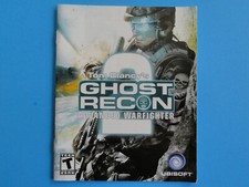 PLAYSTATION 3 GHOST RECON ADVANCED WARFIGHTER INSTRUCTION MANUAL *NO GAME*