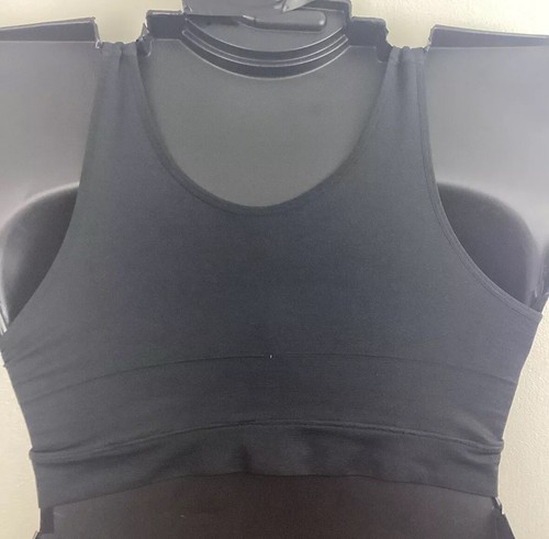 Nylon Bralette Wirefree BLACK Keyhole Cacique Lane Bryant NWOT - Picture 8 of 13