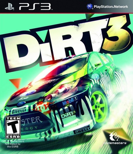 DiRT 3 III (Playstation 3 PS3) Disc Only Tested!