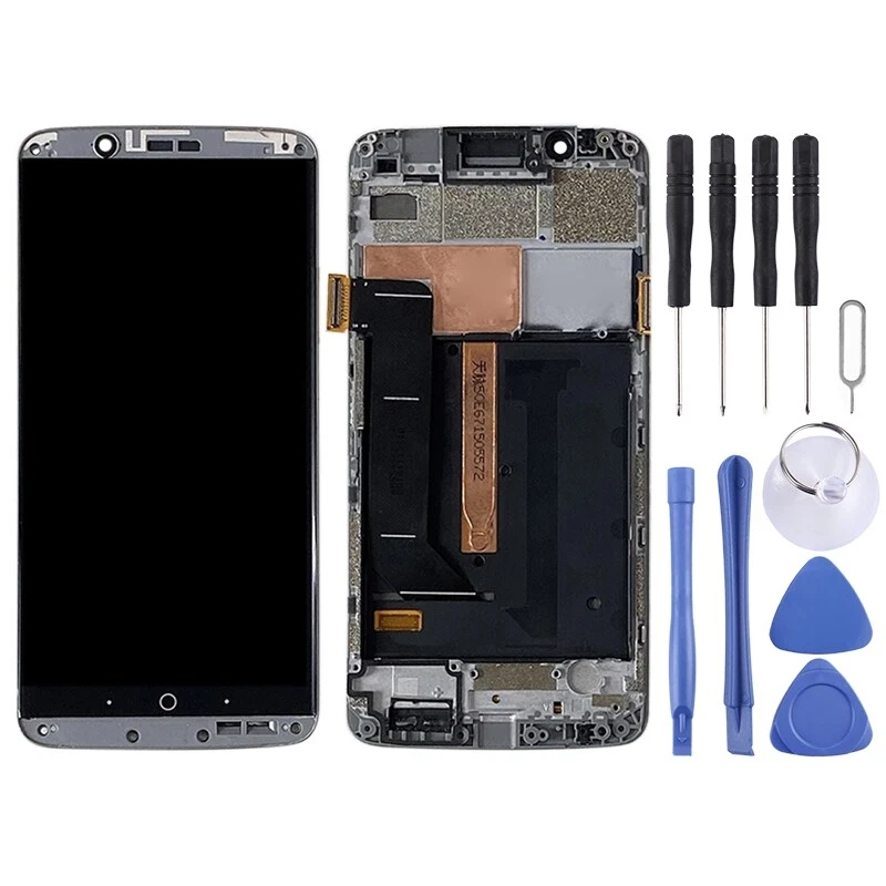 AMOLED LCD Screen for ZTE Axon 7 A2017 A2017U A2017G Digitizer Assembly+Frame - Image 2 of 4