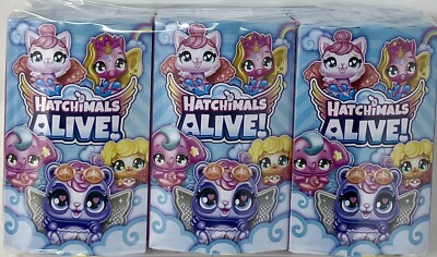 New (Lot of 3) Hatchimals Alive Blind Packs