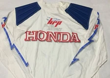 HRP Flak Jersey Motocross Vintage Large Hannah Racing Products