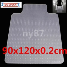 US  PVC Home-use Protective Mat for Floor Chair Transparent Tiles Concrete 