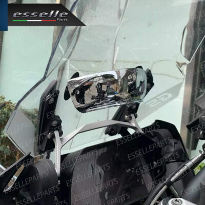 Specchietto Punto Cieco Per Moto - Regolabile 180&deg;, Per XADV 750/750 XL 650, In ABS Cromato