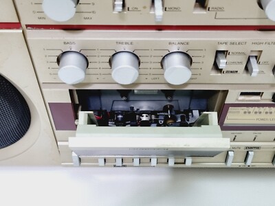 Vintage Trident CX-473F Boombox ✌ Super RARE ✌ Iconic Cassette