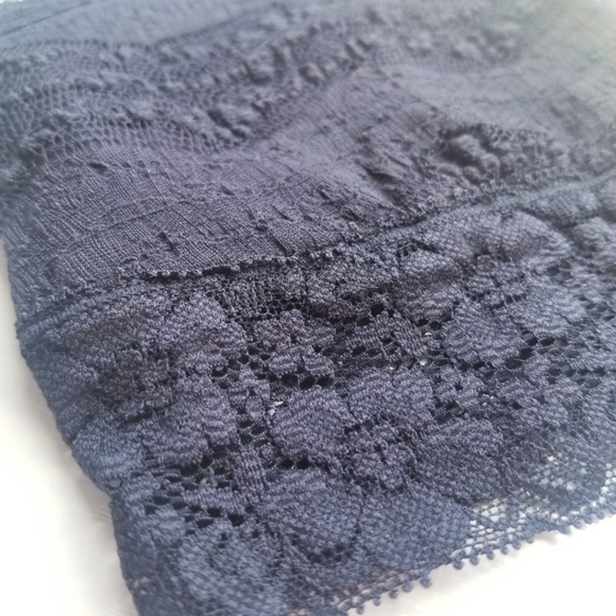 Free People Bandeau Scallop Lace Black Size XSmall | eBay