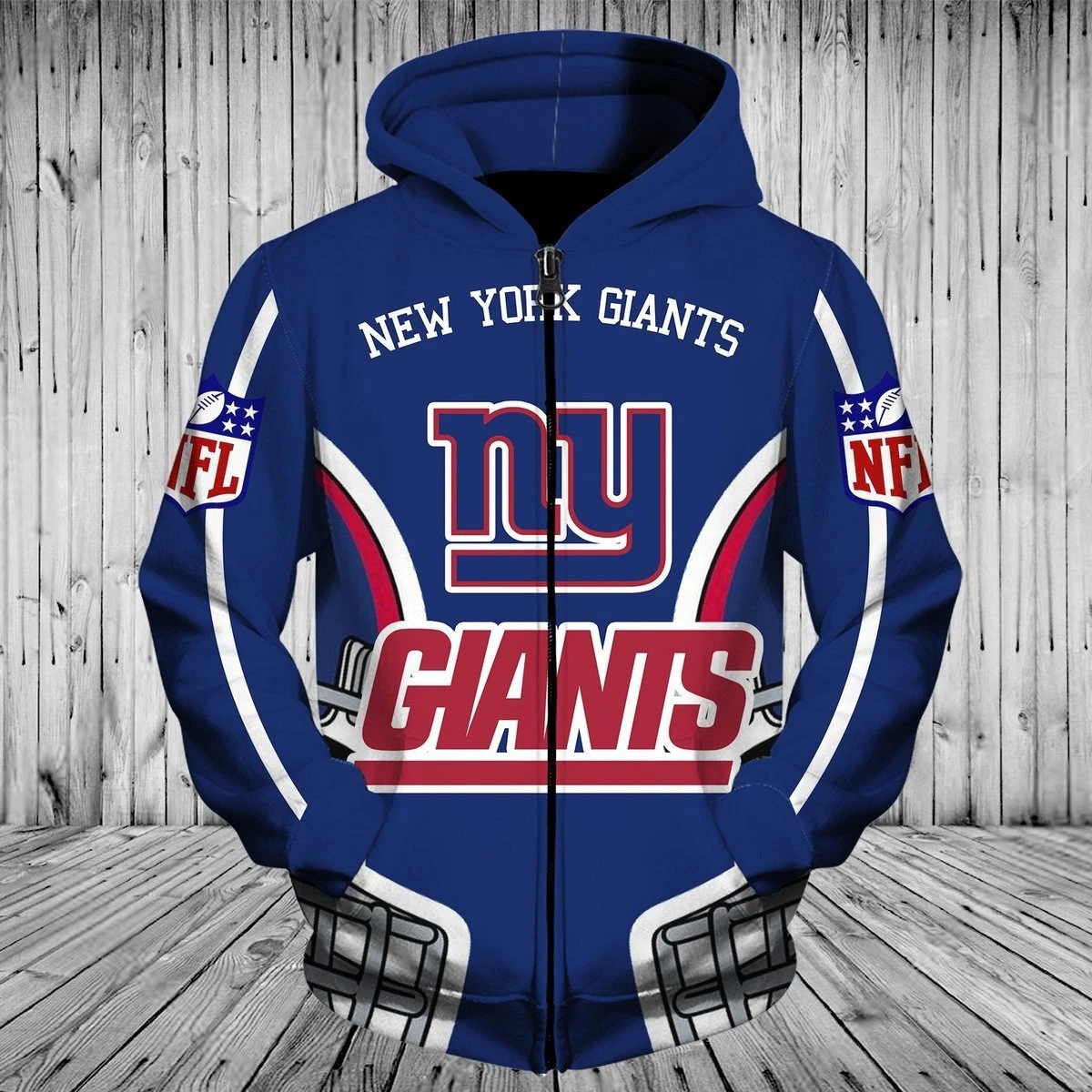 New York Giants Menu0026#039;s Zip Up Hoodie Sweatshirt Casual Hooded Jacket  Coat Gift | eBay
