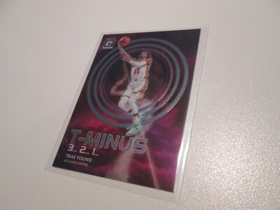 Trae Young T-Minus  3...2...1...  Panini Donruss Optic  2022 - 23