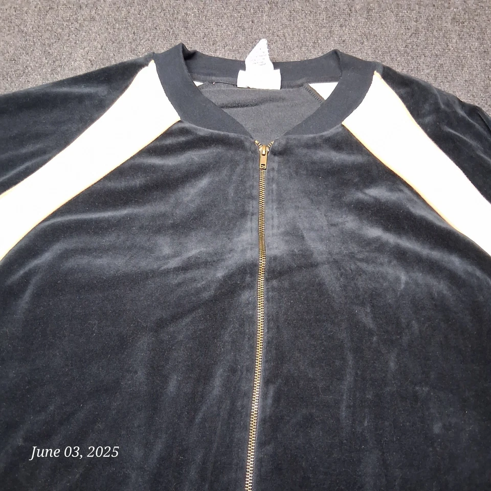 Chaqueta deportiva de colección Irvine Park polar cremallera completa talla 3X azul Foto 2 de 4