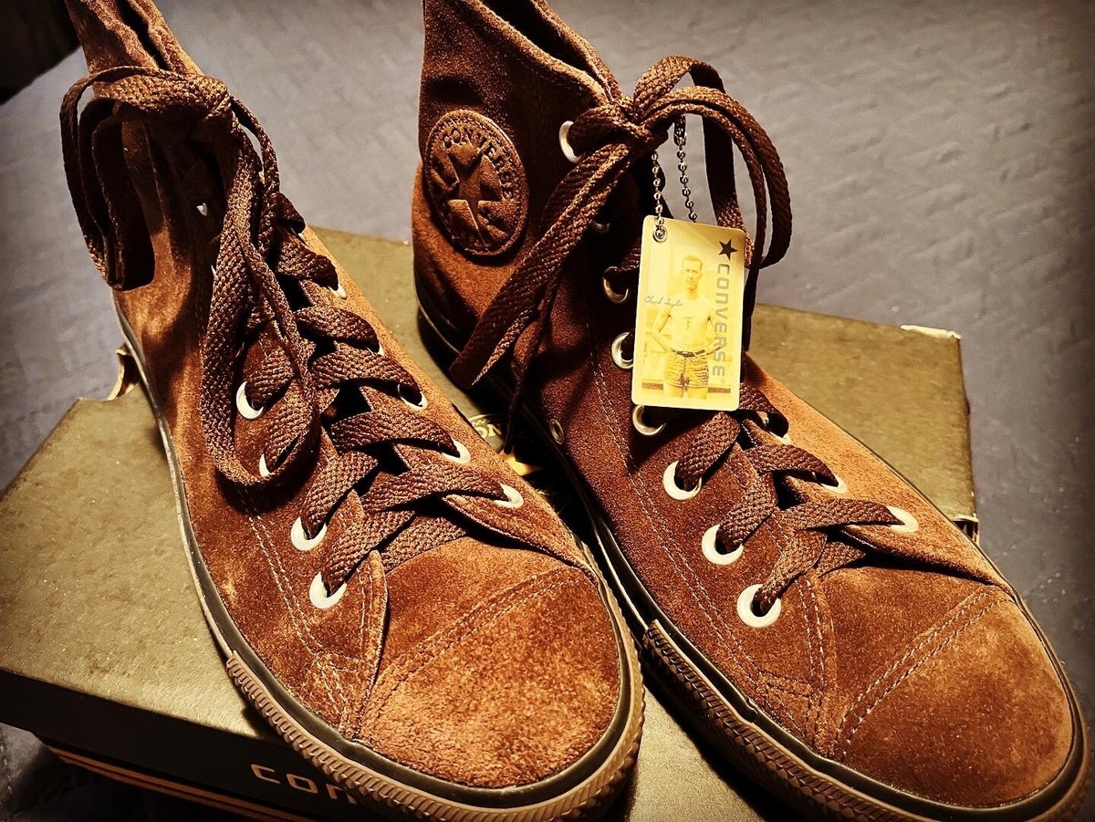 コンバース 海外限定! レア ダブルジップ Dark Brown Suede コンバース 海外限定! レア ダブルジップ Dark Brown Suede
