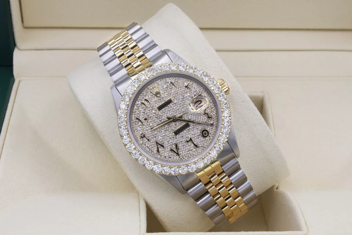Rolex datejust cheap arabic dial