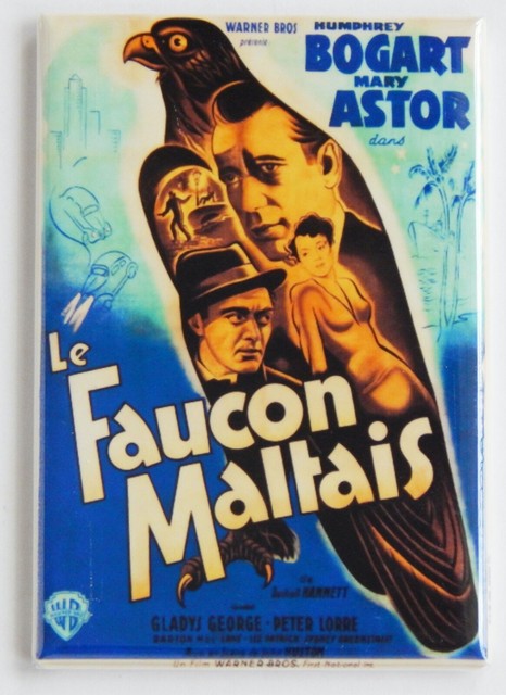 The Maltese Falcon (France) FRIDGE MAGNET movie poster | eBay