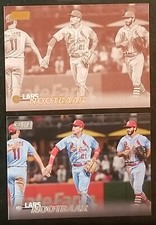 2023 Topps Stadium Club Lars Nootbar Sepia Foil Card+Base St. Louis Cardinals 