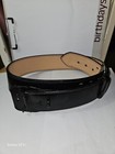 Black Leather Gould And Goodrich #34 Gun Belt  — photo 3