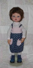Playhouse UNISEX TRACY Doll Wig 7/8" BIG LT BROWN NS Short Layers/Bangs NWT