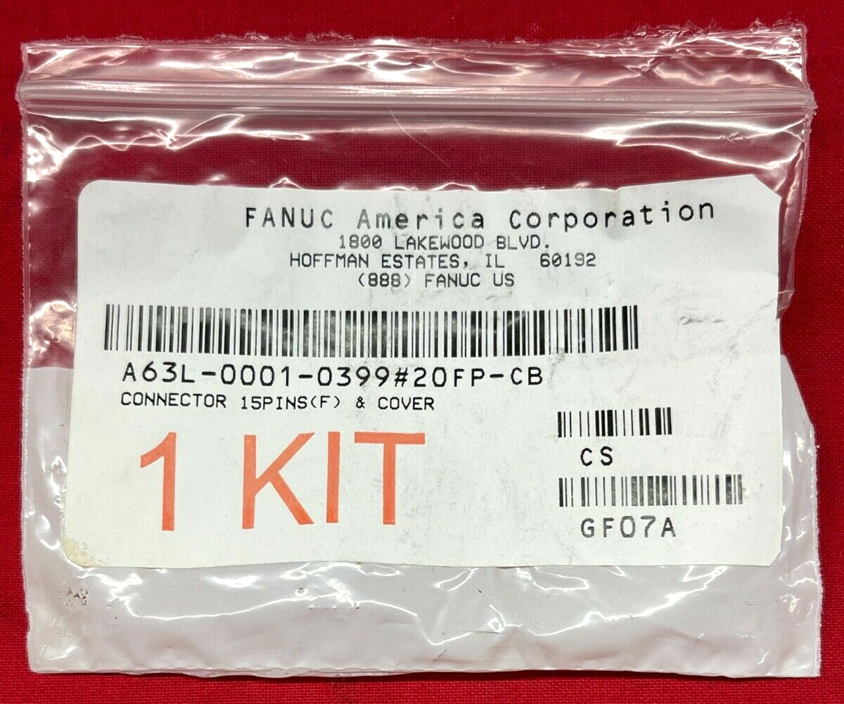 タイタン・フォース（日本盤） FANUC AMERICA CORPORATION CONNECTOR & COVER KIT A63L-0001-0399