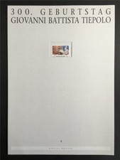 KUNST-EDITION 1996/06 1847 TIEPOLO FRESKO W&Uuml;RZBURG RESIDENZ PFERDE