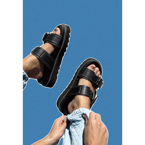 NWT Princess Polly MA BELLE SANDALS CONTRAST STITCH size 6