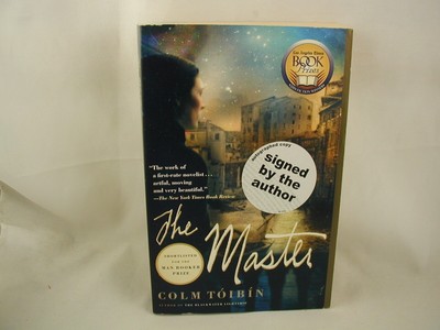 Colm Toibin The Master Life of Henry James Lambda Award SIGNED