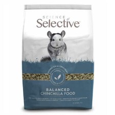 SELECTIVE CHINCHILLA FOOD - (1.5kg) - Supreme Science Animal Nuggets Adult Feed