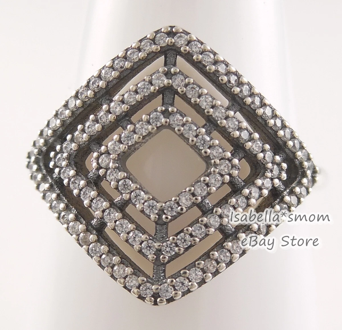 Geometric lines ring pandora sale