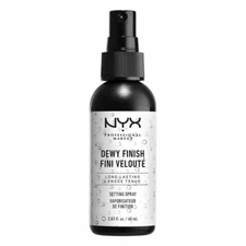 NYX Makeup Setting Spray Dewy Finish, Long-Lasting Vegan Formula MSS02