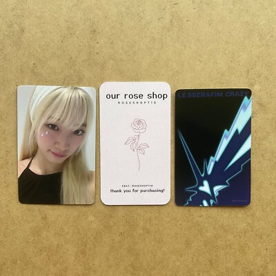 LE SSERAFIM Crazy Official UMS Universal Music Standard POB JP