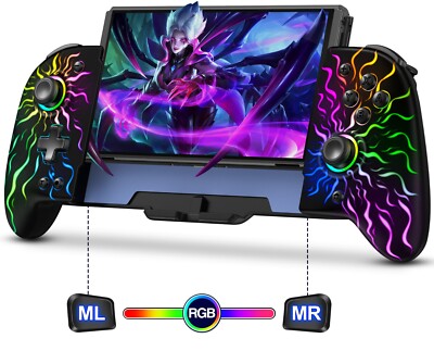 für Nintendo Switch/Switch OLED Full-Size Grip One-Piece Wireless Switch Joypad