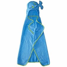 NWOT Neat Solutions 3D Applique Woven Terry Bath Wrap Towel - Whale