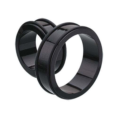 Supersize Basic Acrylic No Flare Ear Gauge Tunnel Plug
