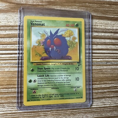 1995 venonat pokemon card value Over the Brick Pokmon Found a line error 1st