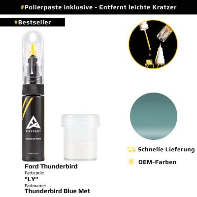 Lackstift für Ford Thunderbird Code: LY Thunderbird Blue Met