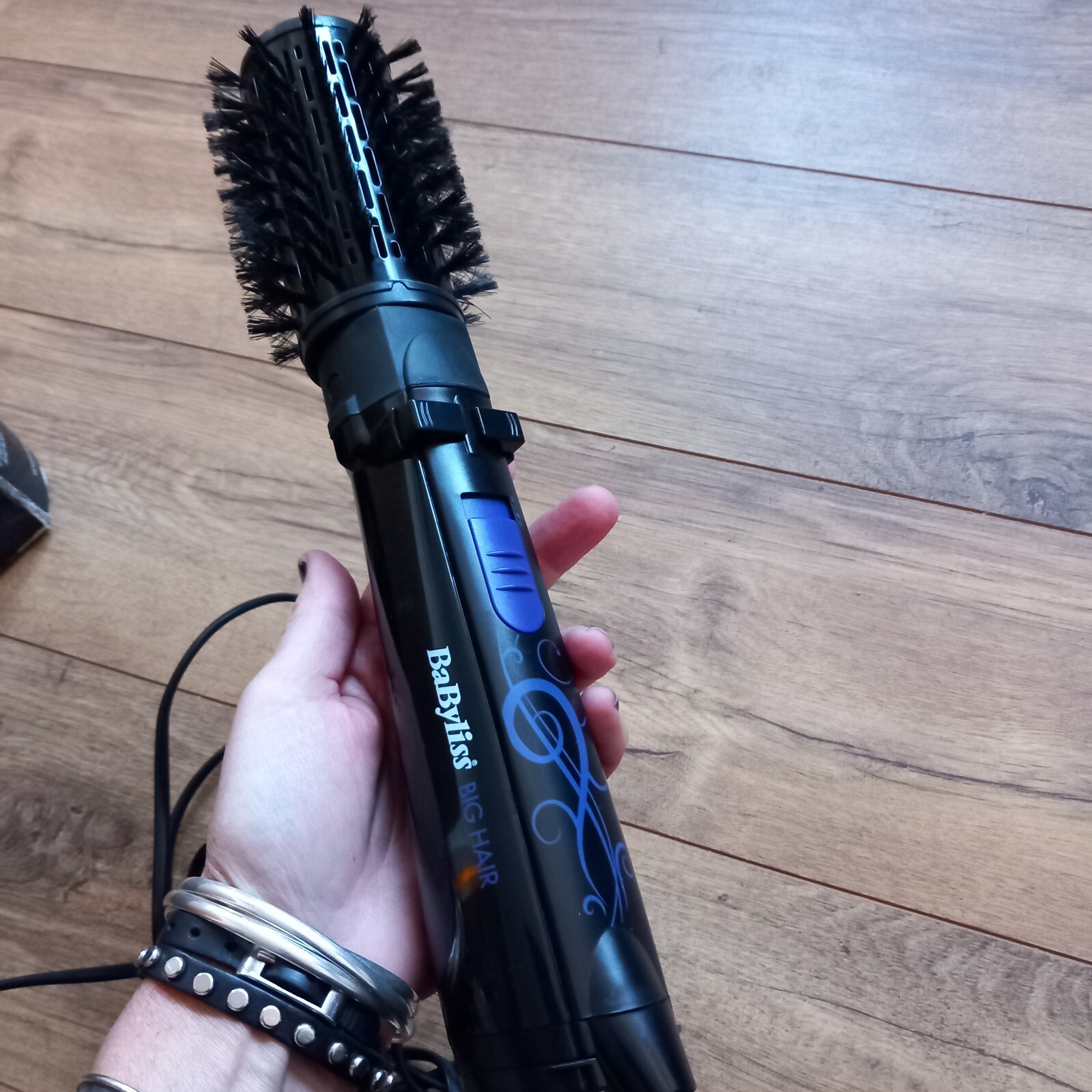 Babyliss Big Hair Rotating Hot Air Brush 2775U Volume Body Fullness eBay