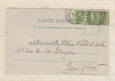 21B605  MARCOPHILIE  TIMBRE sage FRANCE debut 1900   