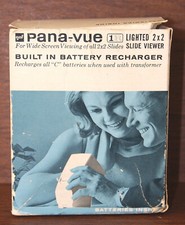 GAF Pana-Vue 1 Lighted 2x2 Slide Viewer - Vintage In Original Box